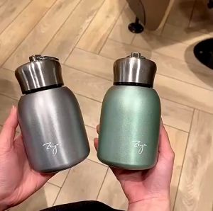 **FLASH SALE!!! POCKET 300 ML STAINLESS STEEL 304 HOT & COOL WATER COFFEE TUMBLER TERMOS TAHAN PANAS DINGIN MUAT**