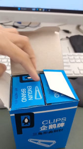 Office Metal Paper Clips 25mm/31mm (10 Small Boxes/Box) X 3 Boxes