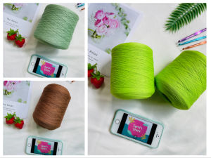 Yarn - Sợi Tencel Pha - Sợi chập cỡ 0.8mm - Sợi mền mát và bóng nhẹ - Dùng cho đan móc áo váy bikini áo dài...