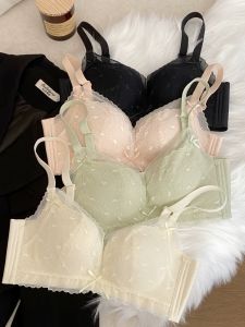 ปรับได้ บราหน้าอกเล็ก ผู้หญิง ไม่มีแหวนเหล็กรองรับเต้านมเสริมป้องกันการหย่อนคล้อย คอลเลกชัน ชุดชั้นใน