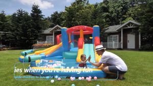 Inflatable Castle Multiple styles Slide Childrens Bouncy Play Multi style Castle Waterpark