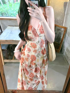 Y6Y | Đầm Maxi Dây Hoa Elegance