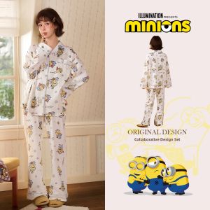 GONGDIE | Light and Soft Cotton Sleepwear Set