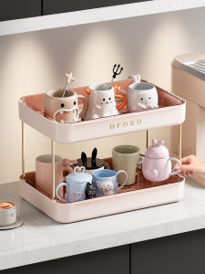 WEIAI | Home Use Cup Organizer Display Rack with Water Drainage