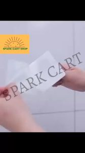 SPARKCART 1PC 7 x 7 cm Hooks Wall Sticker Transparent Multifunctional Sticker Home Kitchen Organized