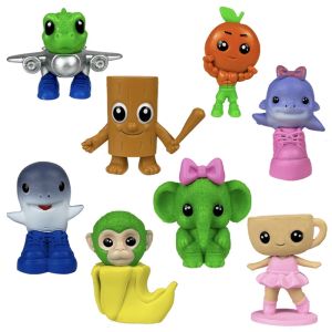 ของเล่นโมเดลตัวละครสัตว์ป่าจาก Mythical Beasts of Mountains And Seas เรียบง่าย 80mm PVC สำหรับผู้เล่นอายุ 6 ขวบขึ้นไป