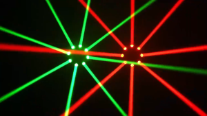 DJ Stage LED Laser Light with Remote Control Effect Lamp for Karaoke Club Home Entertainment Party