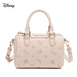 Disney กระเป๋าคาดลำตัวอเนกประสงค์ทำจากวัสดุ PU คุณภาพสูงแบบมีให้เลือก4สีที่ดูเรียบง่ายและทันสมัยของดิสนีย์ (สีดำ/ สีขาว/สีเงิน/สีชมพู) กระเป๋าผู้หญิงที่ต้องมีสำหรับการเดินทางและช้อปปิ้ง