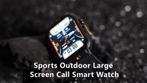 New Outdoor Sports Smart Watch Men 1.95 inch Heart Rate Blood Oxygen Waterproof BT Call Smartwatch Mens Gift For Android IOS