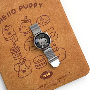 Uhada Milan Style Metal Smartwatch Band Compatible with Huawei GT Classic Breathable Magnetic Watch Strap for Men And Women