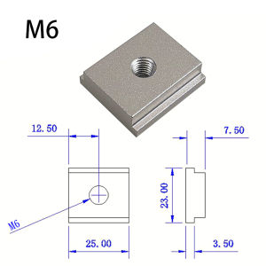 Miter Bar Slider Table Saw Gauge Rod T Slot Miter Track M6/M8T Screw Fixture Slot Aluminum Alloy for Woodworking Router