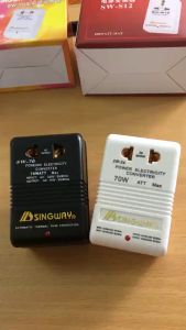 Đổi nguồn điện của Nhật Mỹ Đài Loan | Cục đổi nguồn điện 220v sang 110v hoặc đổi nguồn từ 110v sang 220v SINGWAY 70w
