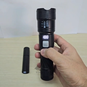 Đèn Pin Siêu Sáng P50 Có Thể Zoom Thu Phóng Đèn Pin Led Cầm Tay Kháng Nước Chiếu Sáng Ban Đêm Có % Pin