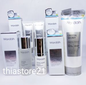 Wardah Crystal Secret Original/ Wardah Paket Skincare Flek Hitam Membandel/ Wardah Perawatan Glowing/ Wardah Pemutih