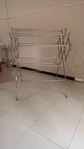 Stainless Steel Foldable Clothes Drying Rack / Clothing Drying Rack / Rak Penyidai Baju Laundry Rack