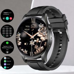 1.52 Inch Screen Mens Watch Smartwatch Business Watch Sporty Casual Watch Features Multiple Sports Modes Music Control Friends