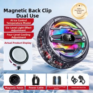Jipingfan | Gaming Cooling Magnetic L Shaped Semiconductor Mobile Phone Cooler