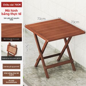 CHUJUN | Bàn Ăn Vuông/Hình Tròn Gấp Gọn
