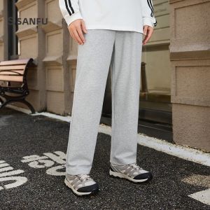 SANFU | New Drawstring Casual Loose Straight Sweatpants