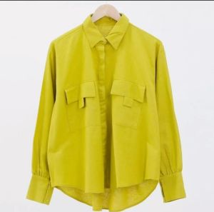 Atasan Wanita Terbaru: Kemeja Adem Lengan Panjang