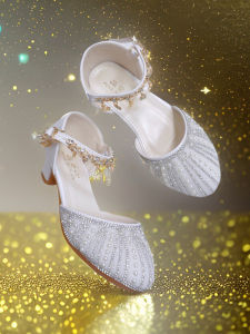 Crystal Decorated Princess Shoes for Girls