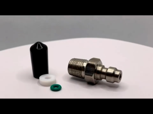 M10*1 Air Hose Quick Joint Coupler Adapter 8mm Stainless Steel Air Hose Connector Fitting