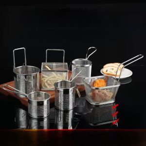 Large Square Stainless Steel 304 Pig Brain Filter Spoon Hot Pot Cooking Utensil Hook Included Meat And Fan Stew Tool