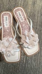 Sandal Jelly Wanita Terbaru/ Sendal Selop Karet Bunga Cewek Kekinian/ Alina 089-K3 Jelly Import