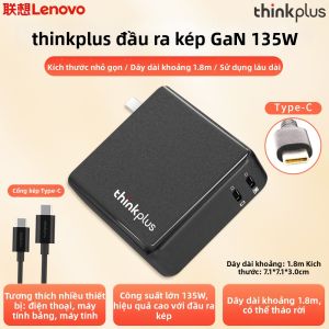 Lenovo | Đầu Sạc GaN Cho Thiết Bị Type-C