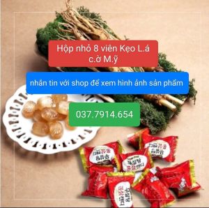 HỘP NHỎ 8 VIÊN KẸO CỨNG VỊ SÂM ( NHẬN HÀNG NHƯ VIDEO)