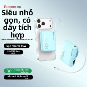 Yoobao | Pin Sạc Dự Phòng Dung Lượng Lớn Hỗ Trợ Sạc Nhanh 10000mAh