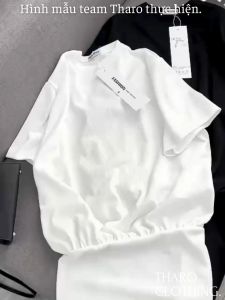 Đầm Thun Nữ Dáng Thụng Giá Váy Ôm Hông - Tharo Clothing [DAM00050]