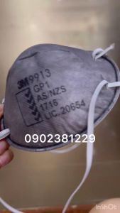 Khẩu trang lọc bụi và hơi hữu cơ 3M 9913