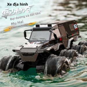 Xe Điều Khiển Từ Xa Leo Núi Địa Hình 8 Bánh Tốc Độ Cao 8WD Đồ Chơi Xe Hơi RC Cho Trẻ Em Chất Liệu Kim Loại Và Nhựa