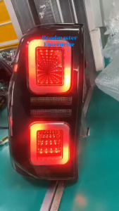 Toyota Hilux 2016 to 2026 1set GR Tail Light / Rear bumper taillight Assembly Smoke type sequential YE-182