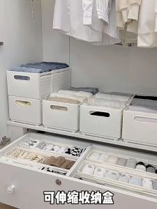 ZiinLife Retractable Drawer Organizer Portable Tool Drawer Organizer for Kitchen Cabinet Bedroom Closet