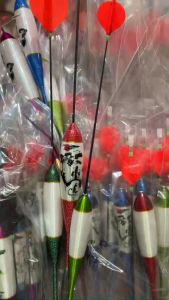 Phao gỗ Balsa quấn chỉ toàn thân độ nổi cao nhẹ nhạy và bền với cần thủ câu lục phao gỗ balsa câu xa bờ