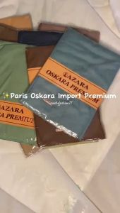 BUNDLING-HIJAB PARIS AZARA OSCARA PREMIUM PAKET HEMAT /HIJAB PARIS TERLARIS/HIJAB TERMURAH RA BAZAR