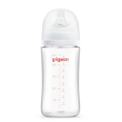 Pigeon Softouch BPP Nursing Bottle Glass 240ml - Logo