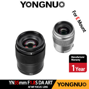YONGNUO 35mm APS-C Frame YN35mm F1.8S DA ART Autofocus Wide-angle Prime Lens for Sony E Mount Mirroless Cameras A6600 A6700 ZV-E10 FX30