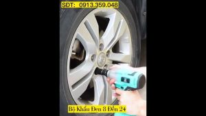 Bộ 10 đầu khẩu đầu túyt Cao Cấp dùng cho máy siết bulong 1/2 -8-24mm