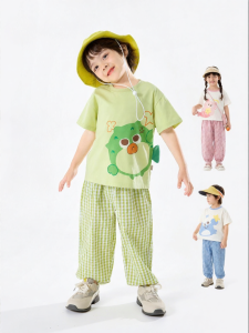 DUDUJIA | Bộ Quần Áo Hè Cho Trẻ Em Siêu Nhẹ