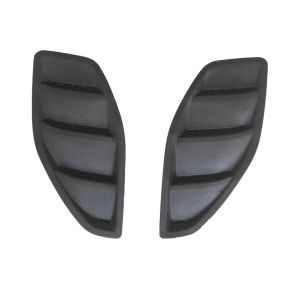Jeep Wrangler JK Rubicon Hood Vent Louvers Cover Trim ABS Phụ Kiện Tạo Kiểu Xe Ô Tô Màu Đen 2007-2017 Tự Dính 2 Bộ