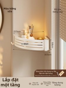 XIJIJIA | Kệ Tam Giác Treo Tường Không Cần Khoan