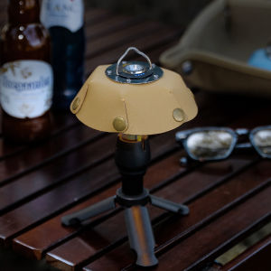 Waterproof Retro Floral Design Lampshade For Camping