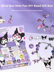 Childrens Day DIY Beading Bracelet Kit Girls Handmade Jewelry Accessories Gift Creative Crafts Materials Set Aileen