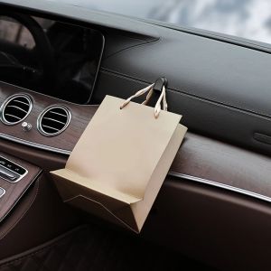 Mini Car Hooks Interior Storage Holder Self Adhesive Dashboard Wall Hanging Hook for USB Cable Headphone Key Auto Accessories