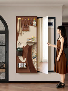 XIANGYUE | Vintage Electric Meter Cover Dressing Mirror Sliding Full-length Mirror