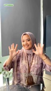 1 Botol Vitasma: Obat Batuk Asma TBC Flek Paru Paru Madu Herbal