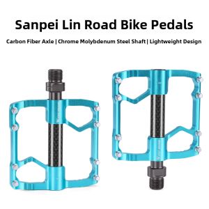 West Biking | Mountain Bike Carbon Fiber Three Bearings Pedal